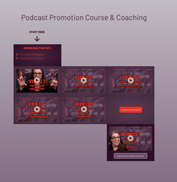Savvy Advisor Marketing Podcast promotion course and coaching roadmap still